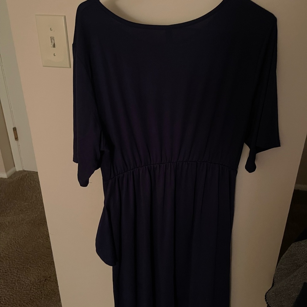 blue navy dress
